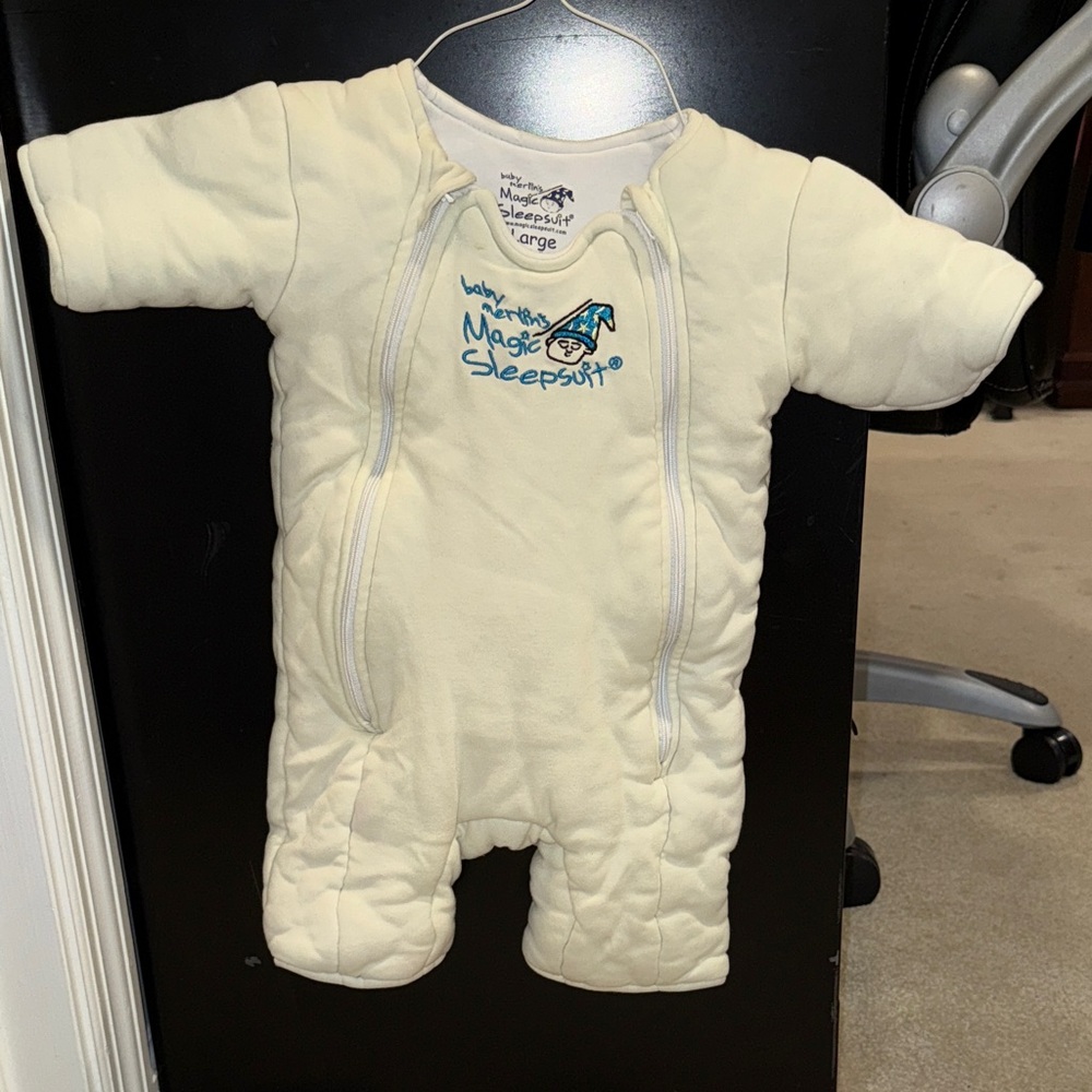 Large Baby Merlins Magic Sleepsuit